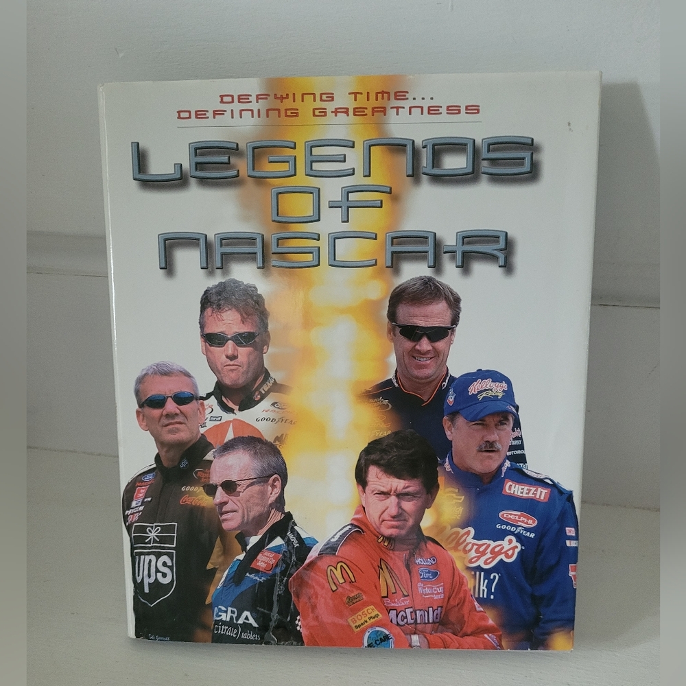 Legends of NASCAR Hard COVER BOOK
